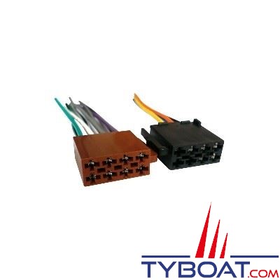 Kit connecteur ISO pour autoradio TYBOAT AR056 