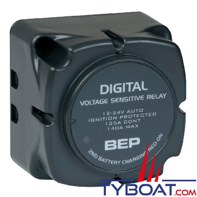 BEP Marine - Séparateur de batterie 12 Volts 125 Ampères