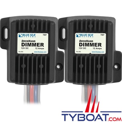 Blue Sea Systems - dimmer acec interrupteur - 12 Volts 12 Ampères