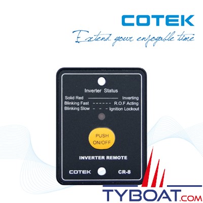 Convertisseur de tension pur sinus 24V-220V 1500W COTEK - Watteo