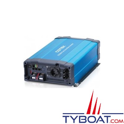 Cotek SD-2500 - Convertisseur pur sinus avec relais de transfert intégré  230v 2500W - 12V COTEK IC226 