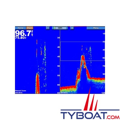 Garmin - Module sondeur GSD24 - 50/200 kHz - Puissances 600W/1kW/2kW RMS - Connecteur 8 broches