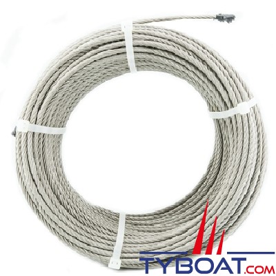 Câble inox extra souple 7x7 Ø2.5mm - 50 mètres