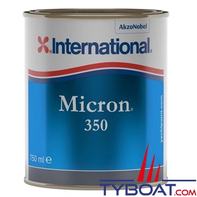 International - Antifouling autopolissant Micron 350 - Blanc/Gris -  0,75 Litre