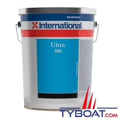 International - Antifouling matrice dure Ultra 300 - Blanc/Gris -  5 Litres