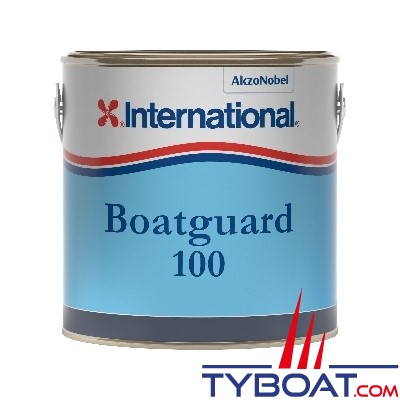 International - Antifouling semi-érodable Boatguard 100 - Blanc/gris - 2.5 Litres