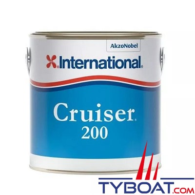 International - Antifouling Semi érodable Cruiser 200 - Blanc/Gris -  2,5 Litres