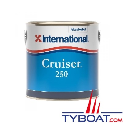 International - Antifouling Semi érodable Cruiser 250 - Blanc gris - 2,5 Litres