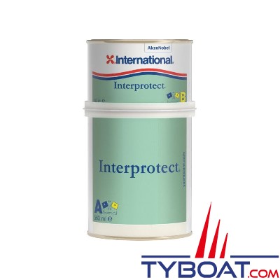 International - Primaire/sous-couche bi-composants Interprotect - gris - 0.75 litre