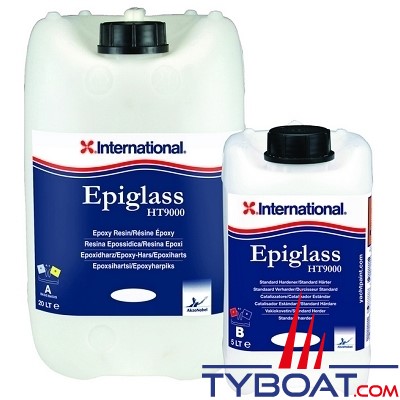 International - Résine époxy Epiglass Project Pack HT9000 - 3,75 Litres - Durcisseur rapide