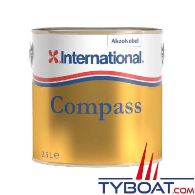 International - Vernis brillant pour intérieur et extérieur Compass - 2.5 Litres