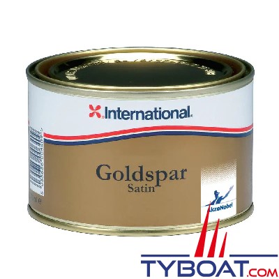 International - Vernis satiné pour intérieur Goldspar Satin - 0.375 litres