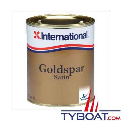 International - Vernis satiné pour intérieur Goldspar Satin - 0.75 litres