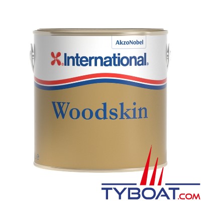 International - Vernis semi-brillant pour intérieur et extérieur Woodskin - 2.5 Litres