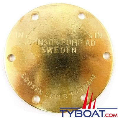 Johnson pump - Capot de couverture pour pompe type F5B / F6B-9 - 6 trous - 01-42441