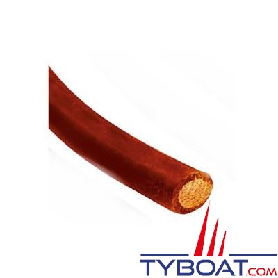 Câble de batterie souple 70 mm² rouge - 25 mètres