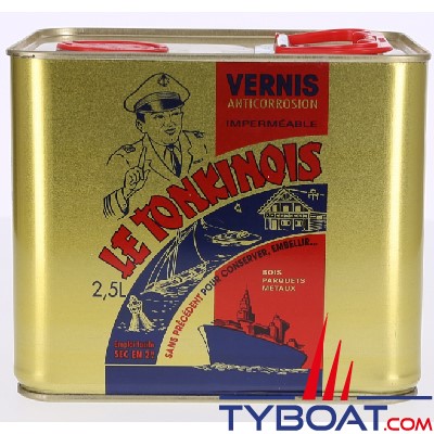 Le Tonkinois - Vernis - 2,5 litres