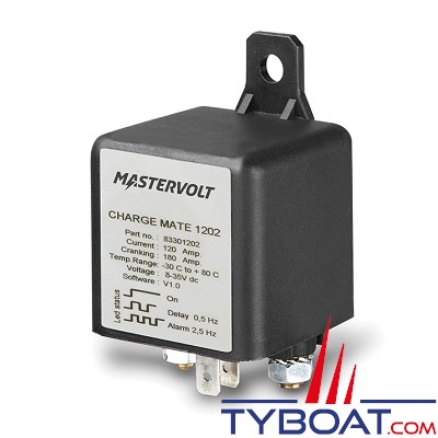 Mastervolt - Coupleur Charge Mate 12/24V - 120A