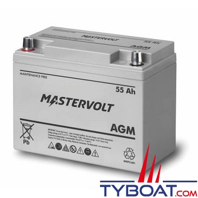 Mastervolt - Batterie AGM 12V - 55Ah