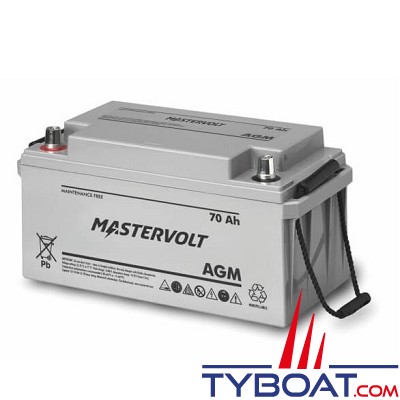 Mastervolt - Batterie AGM 12V - 70Ah