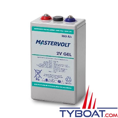 Mastervolt - Batterie MVSV  2V - 280Ah