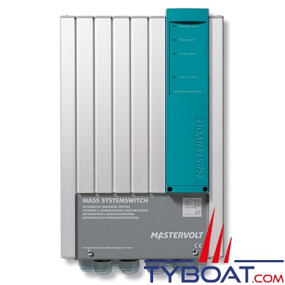 Mastervolt - Système de commutation Mass Systemswitch 16KW - 3 entrées, 4 sorties