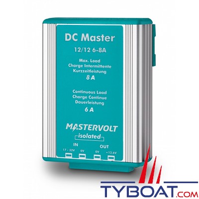 Mastervolt - DC Master avec isolation galvanique 12V/12V - 8A/6A - IP53