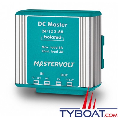 Mastervolt - DC Master avec isolation galvanique 12V/12V - 4A/3A - IP53