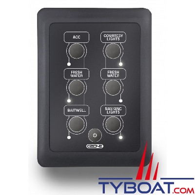 Mastervolt - Waterproof Keypad (clavier étanche) CZone (portrait)