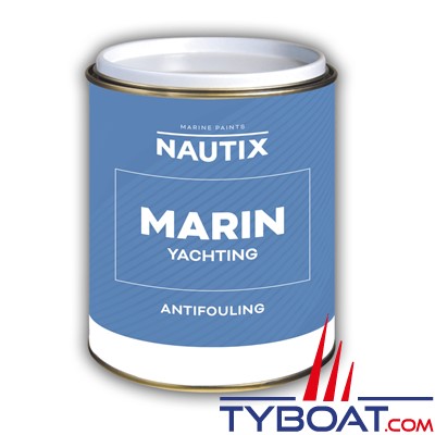 Nautix - Antifouling matrice dure MARIN YACHTING Blanc gris - 0,75 litre