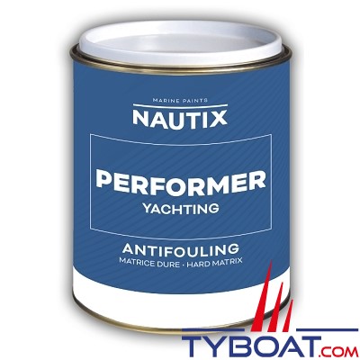 Nautix - Antifouling matrice dure PERFORMER YACHTING Bleu Marine - 2,5 litres