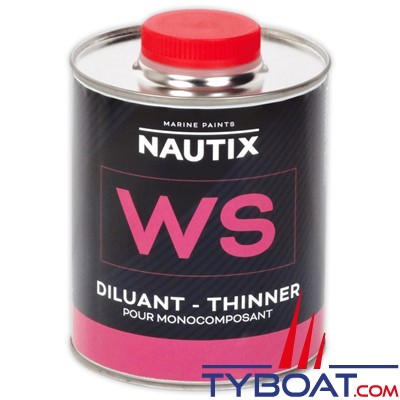 Nautix - Diluant pour finitions monocomposant WS - 0.75 litres