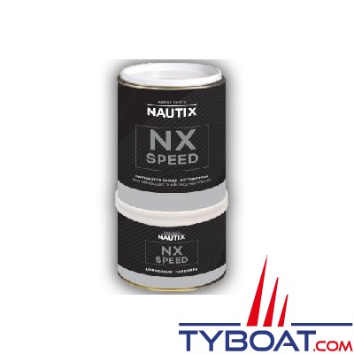 Nautix - Peinture NX Speed Finition sous-marine spéciale glisse - blanc - 0.75 litre