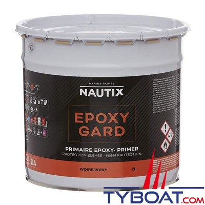 Nautix - Primaire époxy bi-composant EPOXYGARD - gris - 2.5 litres