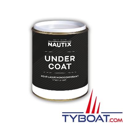 Nautix - Sous-couche Undercoat monocomposant opacifiante - blanc - 0,75 litre