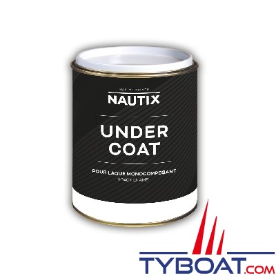 Nautix - Sous-couche Undercoat monocomposant opacifiante - blanc - 2,5 litres