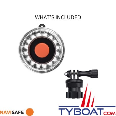 Navisafe - NS040 - Navilight 360° - 2NM - avec base Navimount