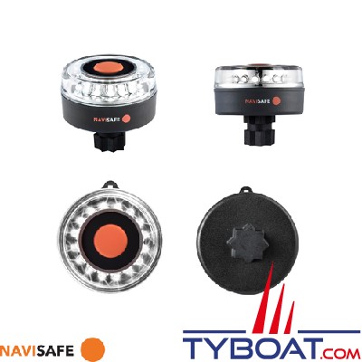 Navisafe - NS055 - Navilight Lampe de sécurité - 360° - 2NM - base receveur RAILBLAZA