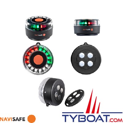 Navisafe - NS305 Lampe de sécurité Navi Light 360° - 2 MN - support magnétique - tricolore