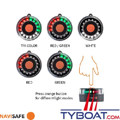 Navisafe - NS340 - Navilight Tricolor 2NM - base navimount