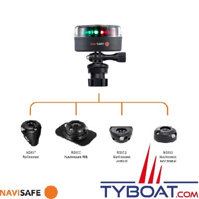 Navisafe - NS340 - Navilight Tricolor 2NM - base navimount