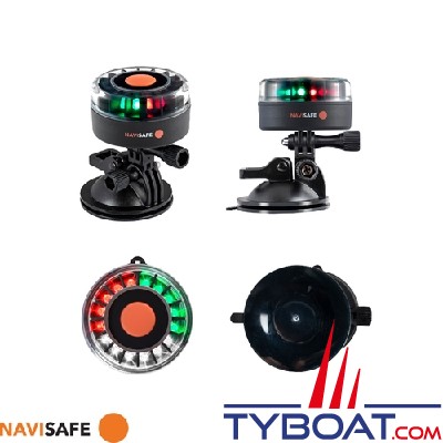 Navisafe - NS341 - Navilight Tricolor 2NM - base ventouse