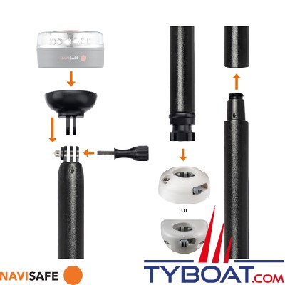 Navisafe - NS905 - Kit de fixation Pole pack