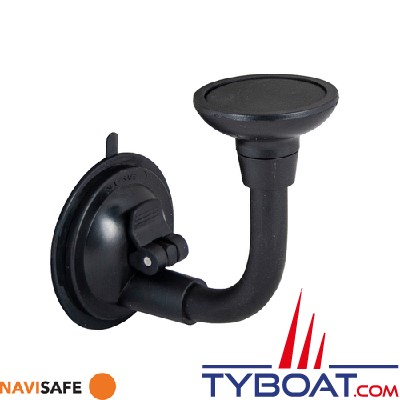 Navisafe - NS910 - Support à ventouse - pliable - base magnétique