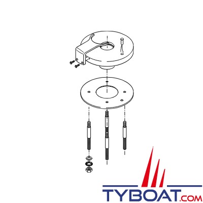 Quick - Base complète Rider - 700-1400W ALU - FVSSBR010C00A00