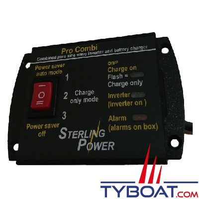 Sterling power - Combi pur sinus Convertisseur-chargeur - 12V - 2500W - 70A