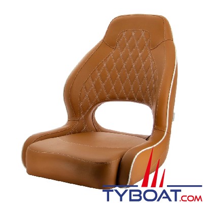 Vetus -  Siège DRIVER de type sport marron orangé