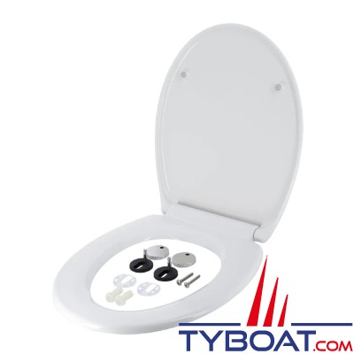 Vetus - Toilet seat soft close/quick release WCL