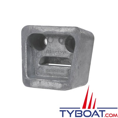 Anode bloc pour Volvo Drives DP-S, SX - zinc