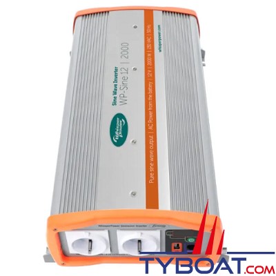 WHISPER POWER - Wp sine wave inverter 12v / 2000va eu-socket